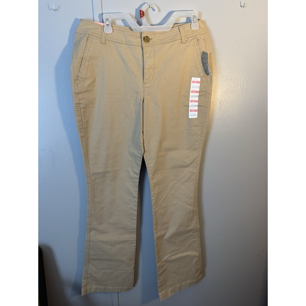 Old Navy Khakis Women Size 8 NWT Bootcut Regular uniform pants